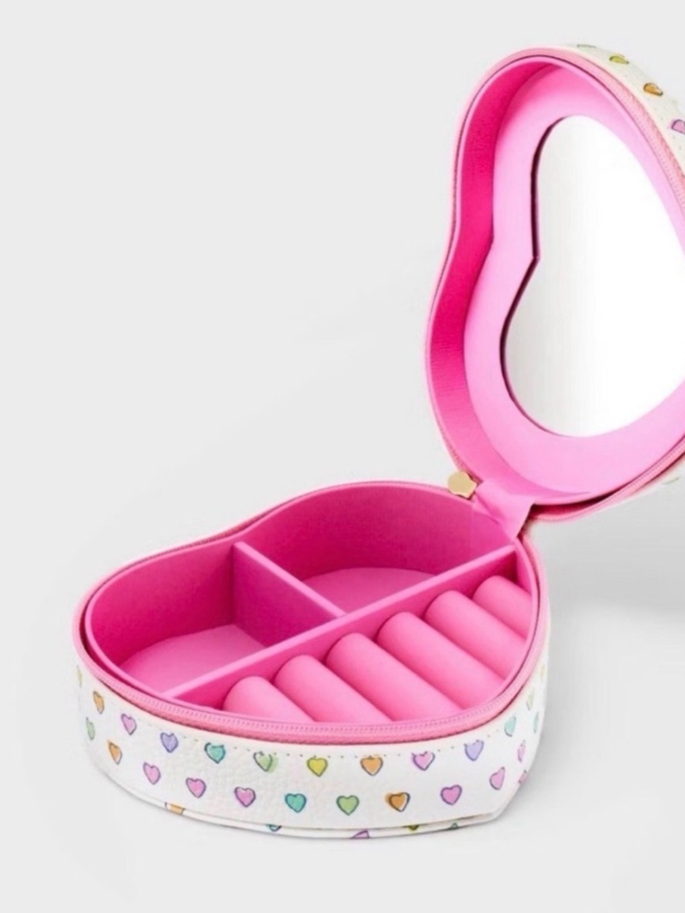 Roller rabbit x target zip closure jewelry case, brand new with tags